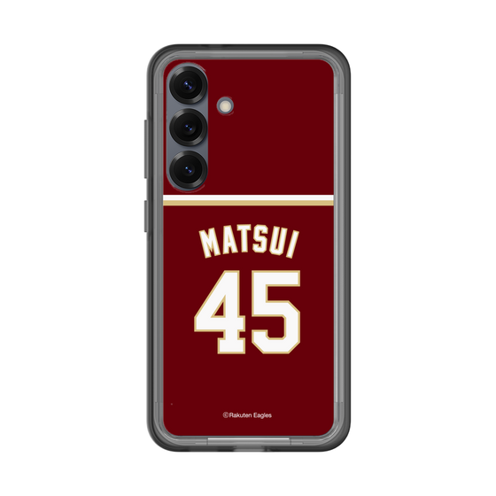 スリムプロテクションプレミアムケース［ 楽天イーグルス - #45 Matsui - ビジター ］
