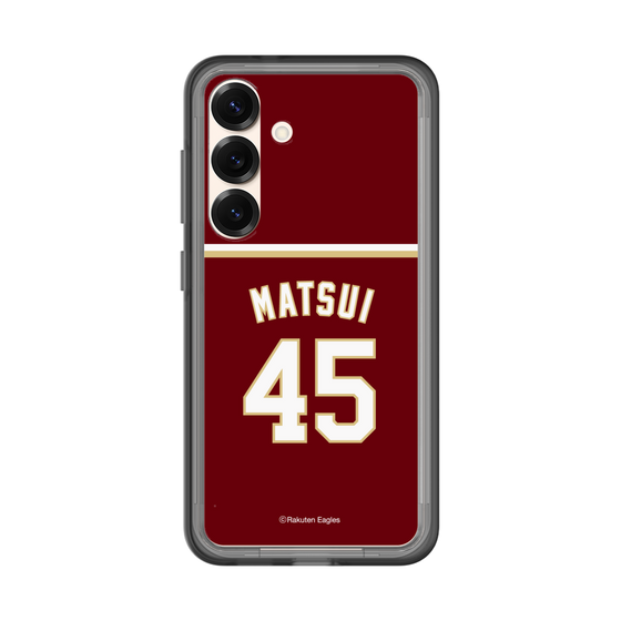 スリムプロテクションプレミアムケース［ 楽天イーグルス - #45 Matsui - ビジター ］