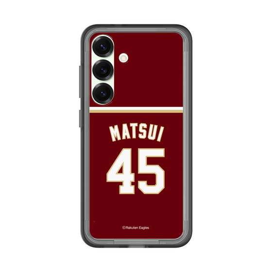 スリムプロテクションプレミアムケース［ 楽天イーグルス - #45 Matsui - ビジター ］
