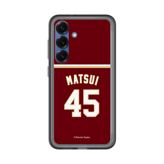 スリムプロテクションプレミアムケース［ 楽天イーグルス - #45 Matsui - ビジター ］