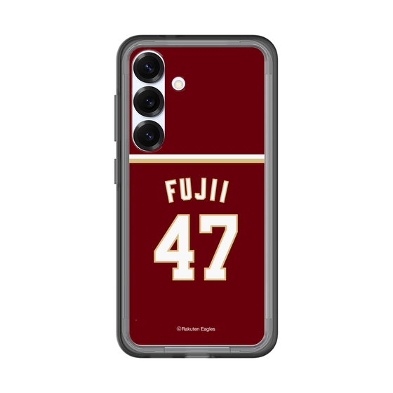 スリムプロテクションプレミアムケース［ 楽天イーグルス - #47 Fujii - ビジター ］