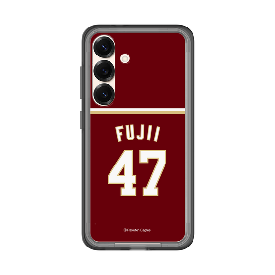 スリムプロテクションプレミアムケース［ 楽天イーグルス - #47 Fujii - ビジター ］
