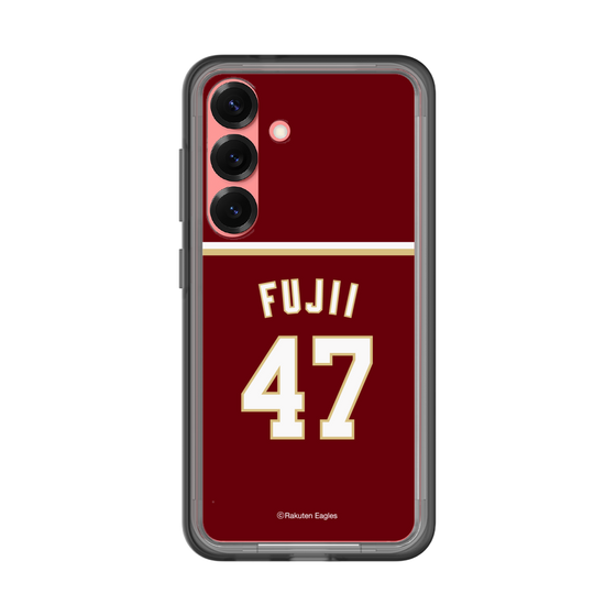 スリムプロテクションプレミアムケース［ 楽天イーグルス - #47 Fujii - ビジター ］