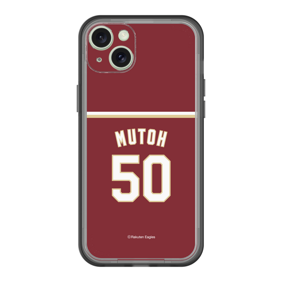 スリムプロテクションプレミアムケース［ 楽天イーグルス - #50 Mutoh - ビジター ］