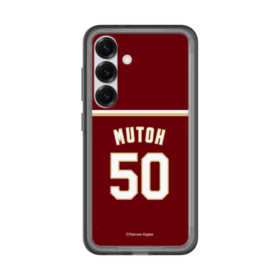 スリムプロテクションプレミアムケース［ 楽天イーグルス - #50 Mutoh - ビジター ］