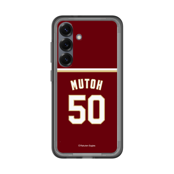 スリムプロテクションプレミアムケース［ 楽天イーグルス - #50 Mutoh - ビジター ］