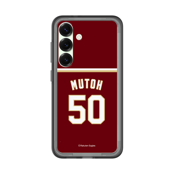 スリムプロテクションプレミアムケース［ 楽天イーグルス - #50 Mutoh - ビジター ］
