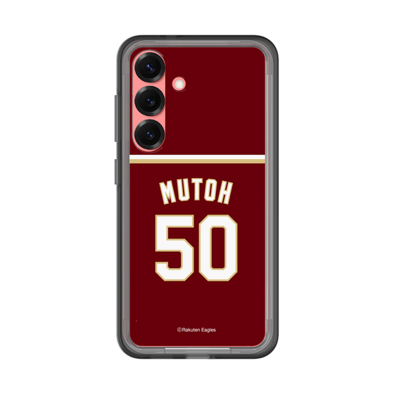 スリムプロテクションプレミアムケース［ 楽天イーグルス - #50 Mutoh - ビジター ］