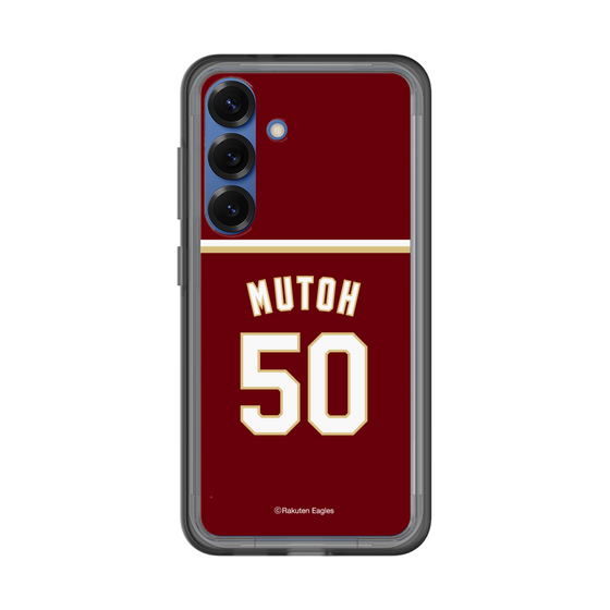 スリムプロテクションプレミアムケース［ 楽天イーグルス - #50 Mutoh - ビジター ］