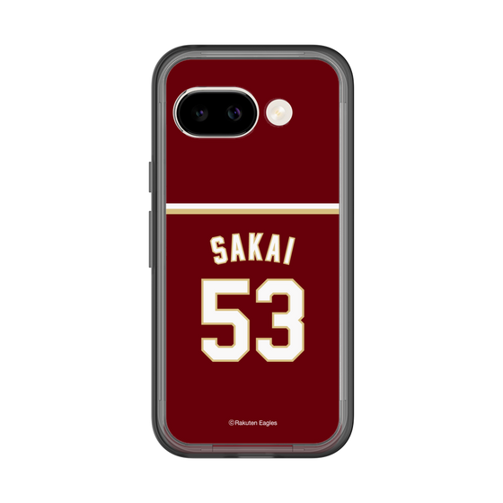 スリムプロテクションプレミアムケース［ 楽天イーグルス - #53 Sakai - ビジター ］