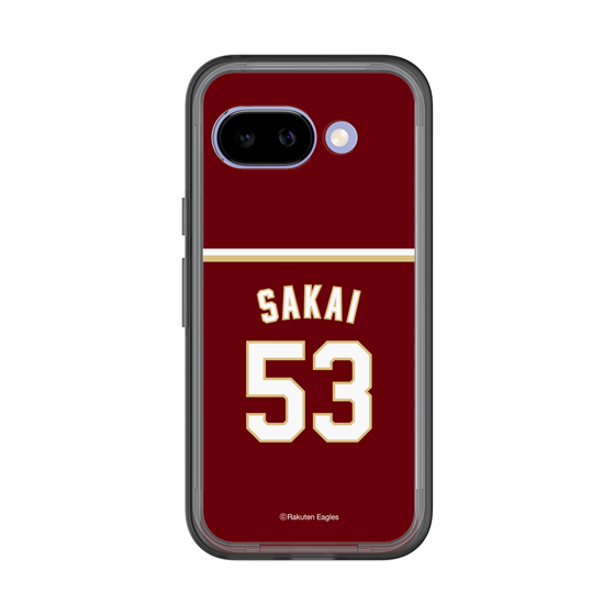 スリムプロテクションプレミアムケース［ 楽天イーグルス - #53 Sakai - ビジター ］