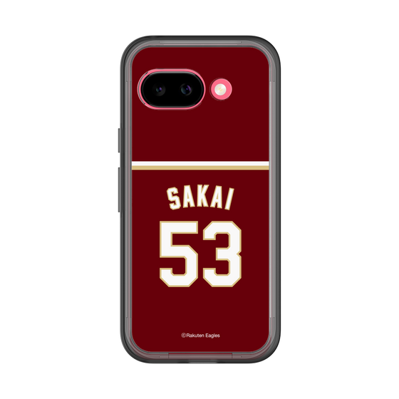 スリムプロテクションプレミアムケース［ 楽天イーグルス - #53 Sakai - ビジター ］