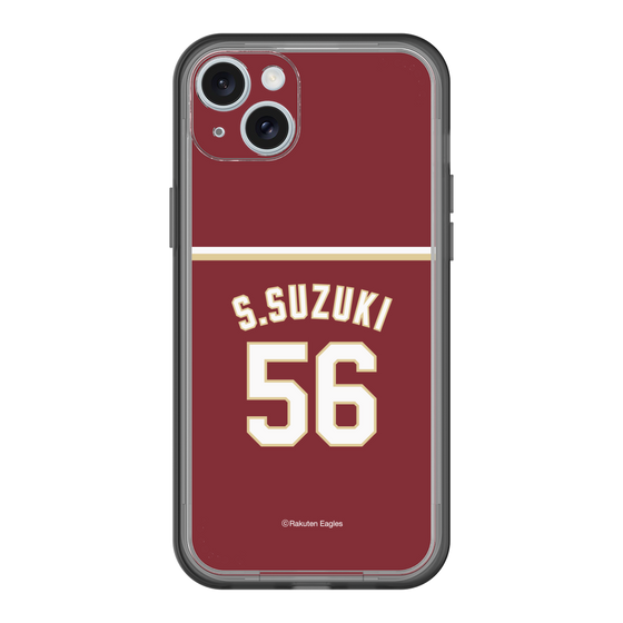 スリムプロテクションプレミアムケース［ 楽天イーグルス - #56 Suzuki - ビジター ］