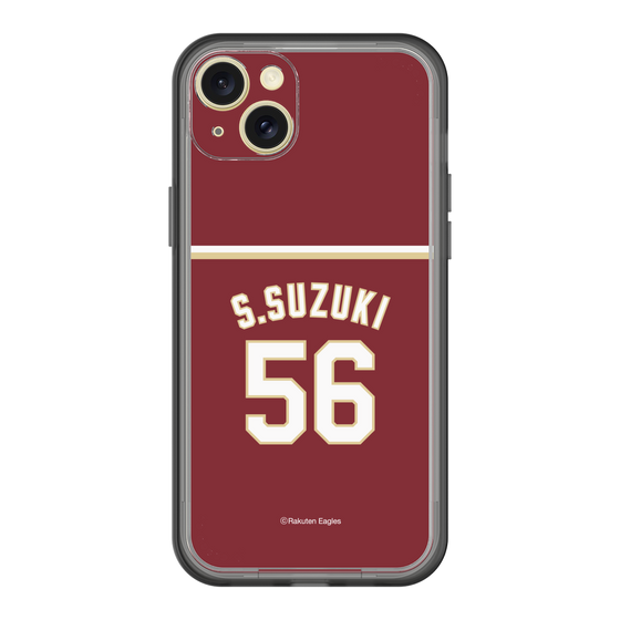 スリムプロテクションプレミアムケース［ 楽天イーグルス - #56 Suzuki - ビジター ］