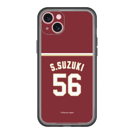 スリムプロテクションプレミアムケース［ 楽天イーグルス - #56 Suzuki - ビジター ］