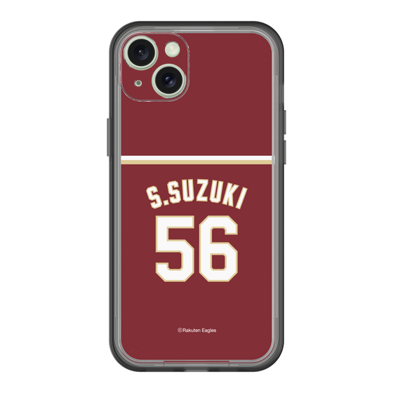 スリムプロテクションプレミアムケース［ 楽天イーグルス - #56 Suzuki - ビジター ］