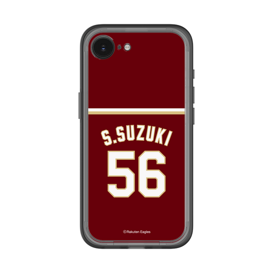 スリムプロテクションプレミアムケース［ 楽天イーグルス - #56 Suzuki - ビジター ］