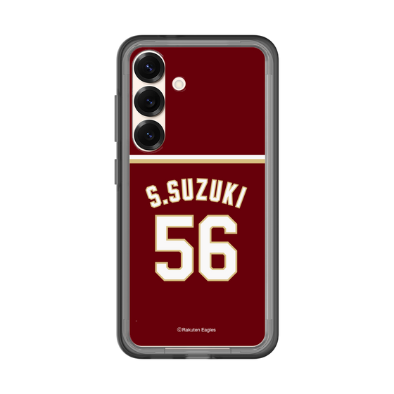 スリムプロテクションプレミアムケース［ 楽天イーグルス - #56 Suzuki - ビジター ］