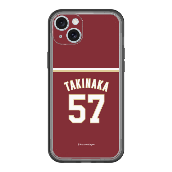 スリムプロテクションプレミアムケース［ 楽天イーグルス - #57 Takinaka - ビジター ］