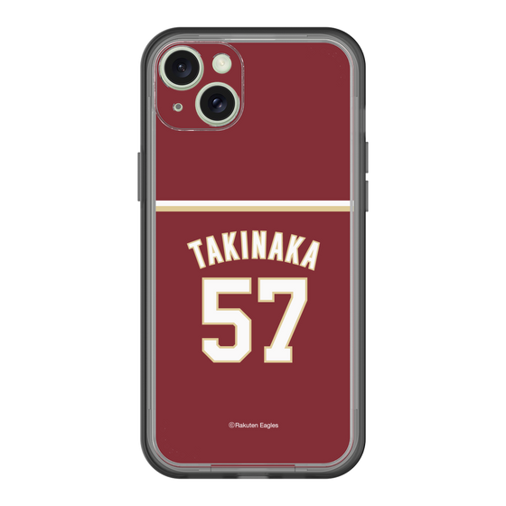 スリムプロテクションプレミアムケース［ 楽天イーグルス - #57 Takinaka - ビジター ］