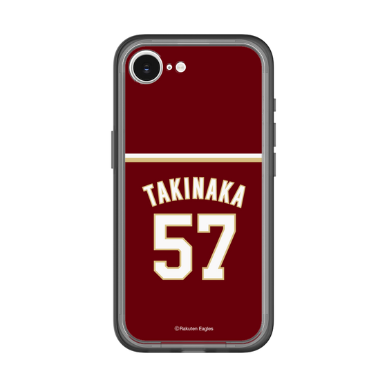 スリムプロテクションプレミアムケース［ 楽天イーグルス - #57 Takinaka - ビジター ］