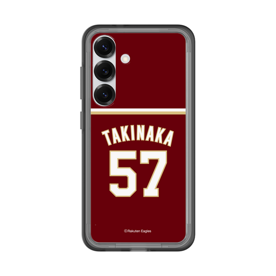 スリムプロテクションプレミアムケース［ 楽天イーグルス - #57 Takinaka - ビジター ］