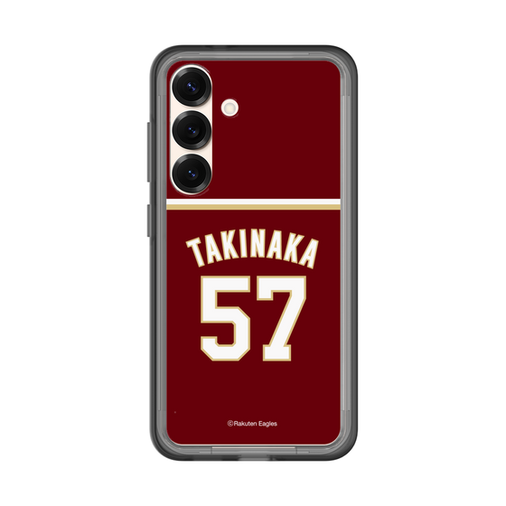 スリムプロテクションプレミアムケース［ 楽天イーグルス - #57 Takinaka - ビジター ］