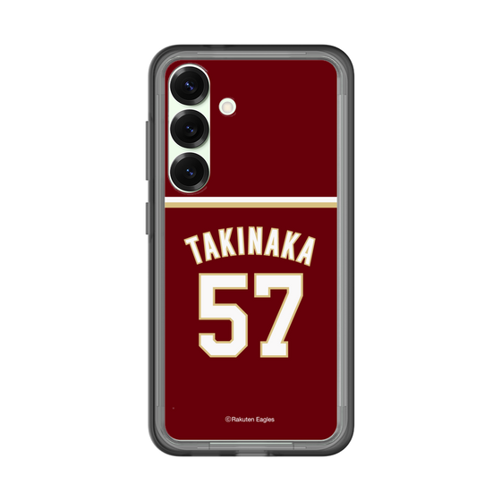スリムプロテクションプレミアムケース［ 楽天イーグルス - #57 Takinaka - ビジター ］