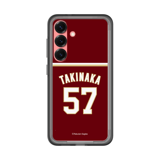 スリムプロテクションプレミアムケース［ 楽天イーグルス - #57 Takinaka - ビジター ］