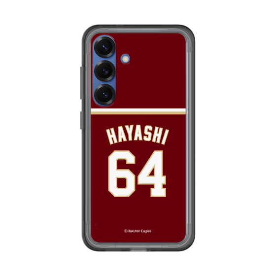 スリムプロテクションプレミアムケース［ 楽天イーグルス - #64 Hayashi - ビジター ］