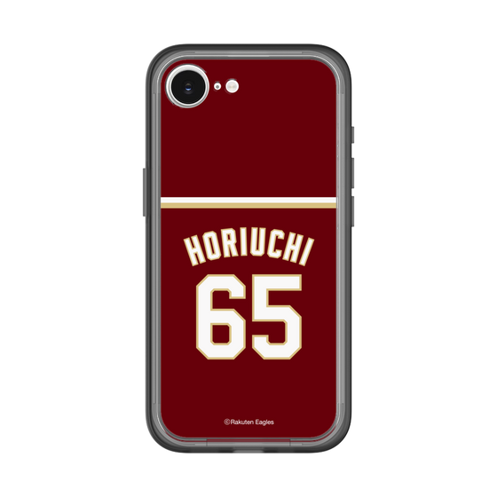 スリムプロテクションプレミアムケース［ 楽天イーグルス - #65 Horiuchi - ビジター ］