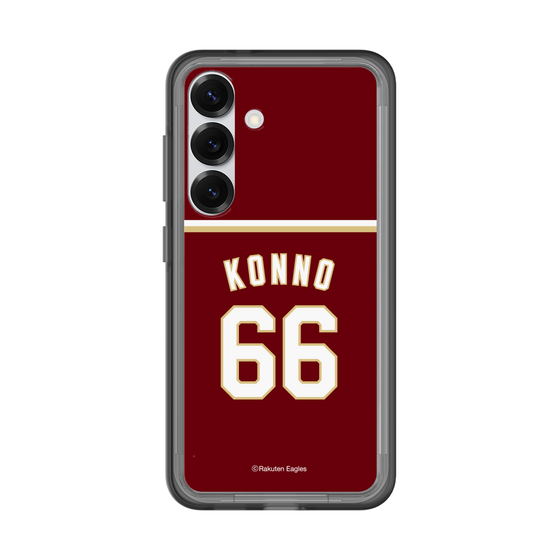 スリムプロテクションプレミアムケース［ 楽天イーグルス - #66 Konno - ビジター ］