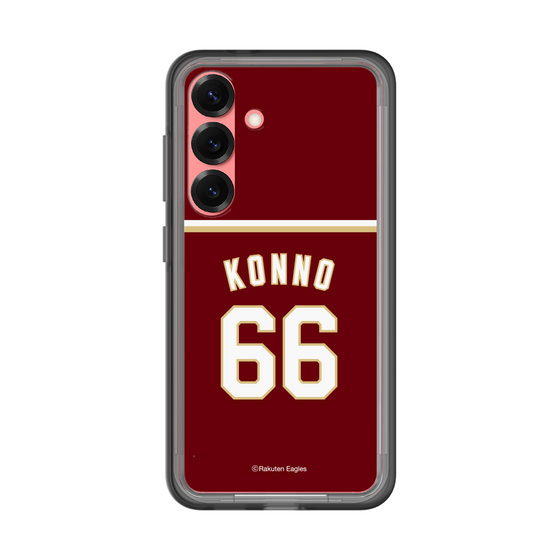 スリムプロテクションプレミアムケース［ 楽天イーグルス - #66 Konno - ビジター ］