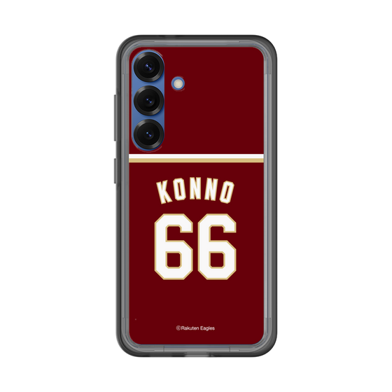 スリムプロテクションプレミアムケース［ 楽天イーグルス - #66 Konno - ビジター ］