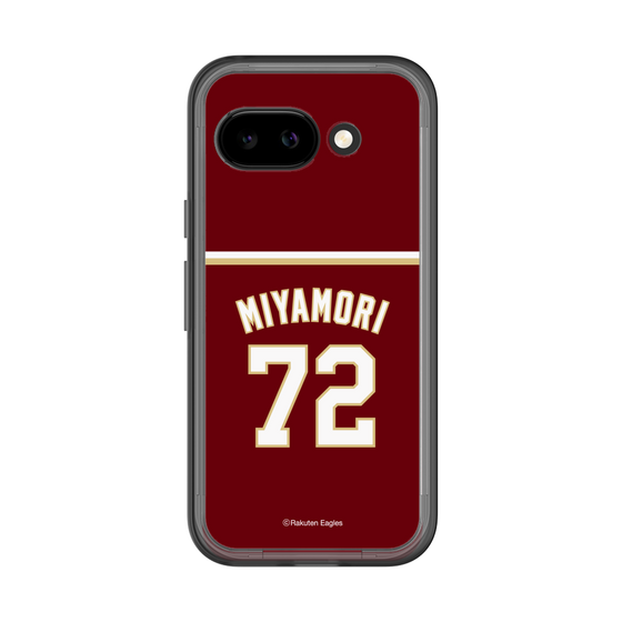 スリムプロテクションプレミアムケース［ 楽天イーグルス - #72 Miyamori - ビジター ］