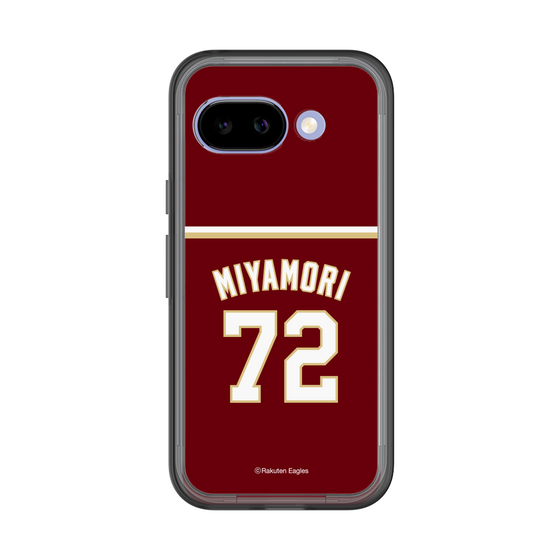 スリムプロテクションプレミアムケース［ 楽天イーグルス - #72 Miyamori - ビジター ］