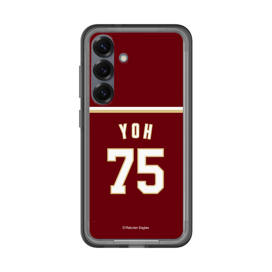 スリムプロテクションプレミアムケース［ 楽天イーグルス - #75 Yoh - ビジター ］