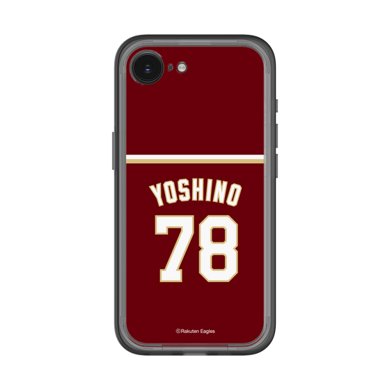 スリムプロテクションプレミアムケース［ 楽天イーグルス - #78 Yoshino - ビジター ］