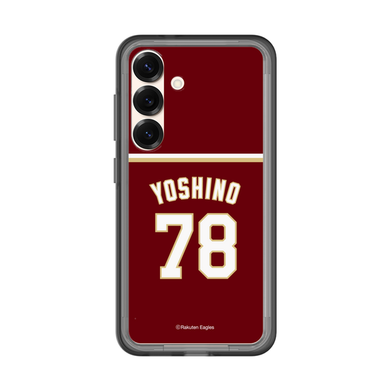 スリムプロテクションプレミアムケース［ 楽天イーグルス - #78 Yoshino - ビジター ］
