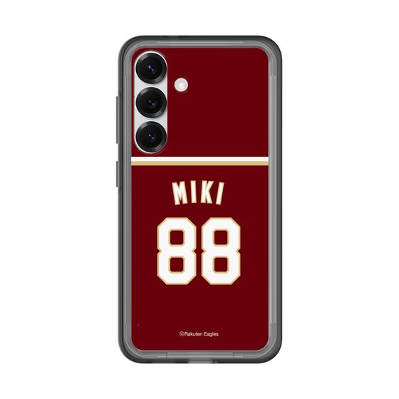 スリムプロテクションプレミアムケース［ 楽天イーグルス - #88 Miki - ビジター ］