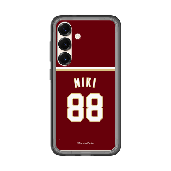スリムプロテクションプレミアムケース［ 楽天イーグルス - #88 Miki - ビジター ］