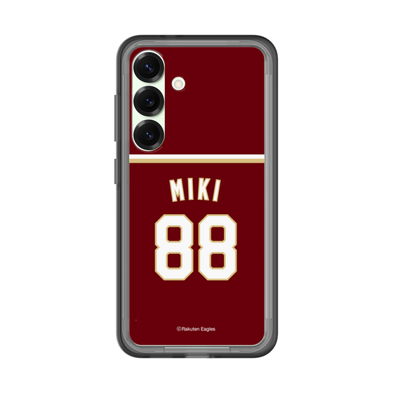 スリムプロテクションプレミアムケース［ 楽天イーグルス - #88 Miki - ビジター ］