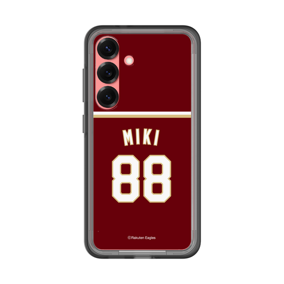 スリムプロテクションプレミアムケース［ 楽天イーグルス - #88 Miki - ビジター ］