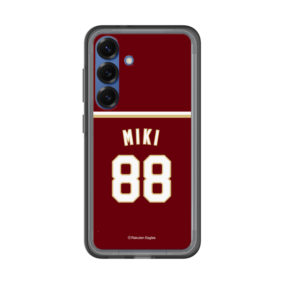 スリムプロテクションプレミアムケース［ 楽天イーグルス - #88 Miki - ビジター ］