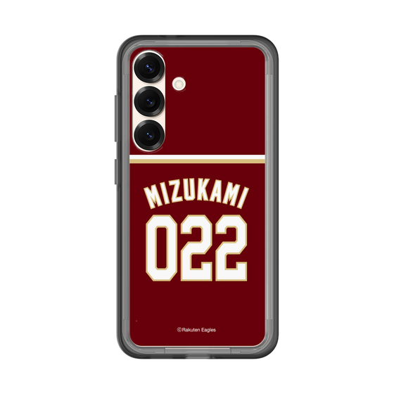 スリムプロテクションプレミアムケース［ 楽天イーグルス - #022 Mizukami - ビジター ］