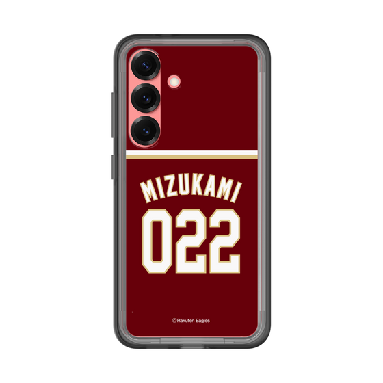 スリムプロテクションプレミアムケース［ 楽天イーグルス - #022 Mizukami - ビジター ］