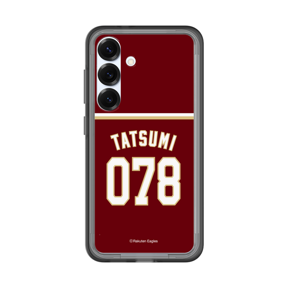 スリムプロテクションプレミアムケース［ 楽天イーグルス - #078 Tatsumi - ビジター ］