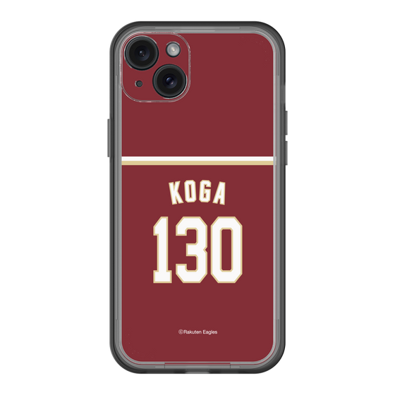 スリムプロテクションプレミアムケース［ 楽天イーグルス - #130 Koga - ビジター ］