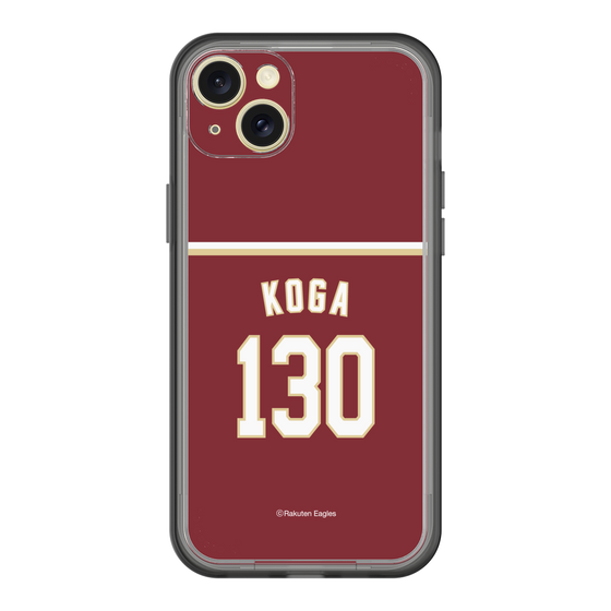 スリムプロテクションプレミアムケース［ 楽天イーグルス - #130 Koga - ビジター ］