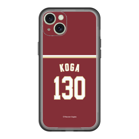 スリムプロテクションプレミアムケース［ 楽天イーグルス - #130 Koga - ビジター ］